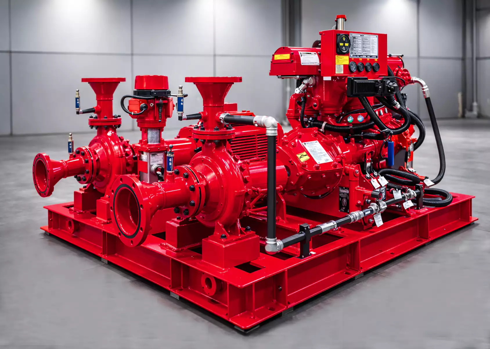 KSB Total Fire Pumpset Skid Package